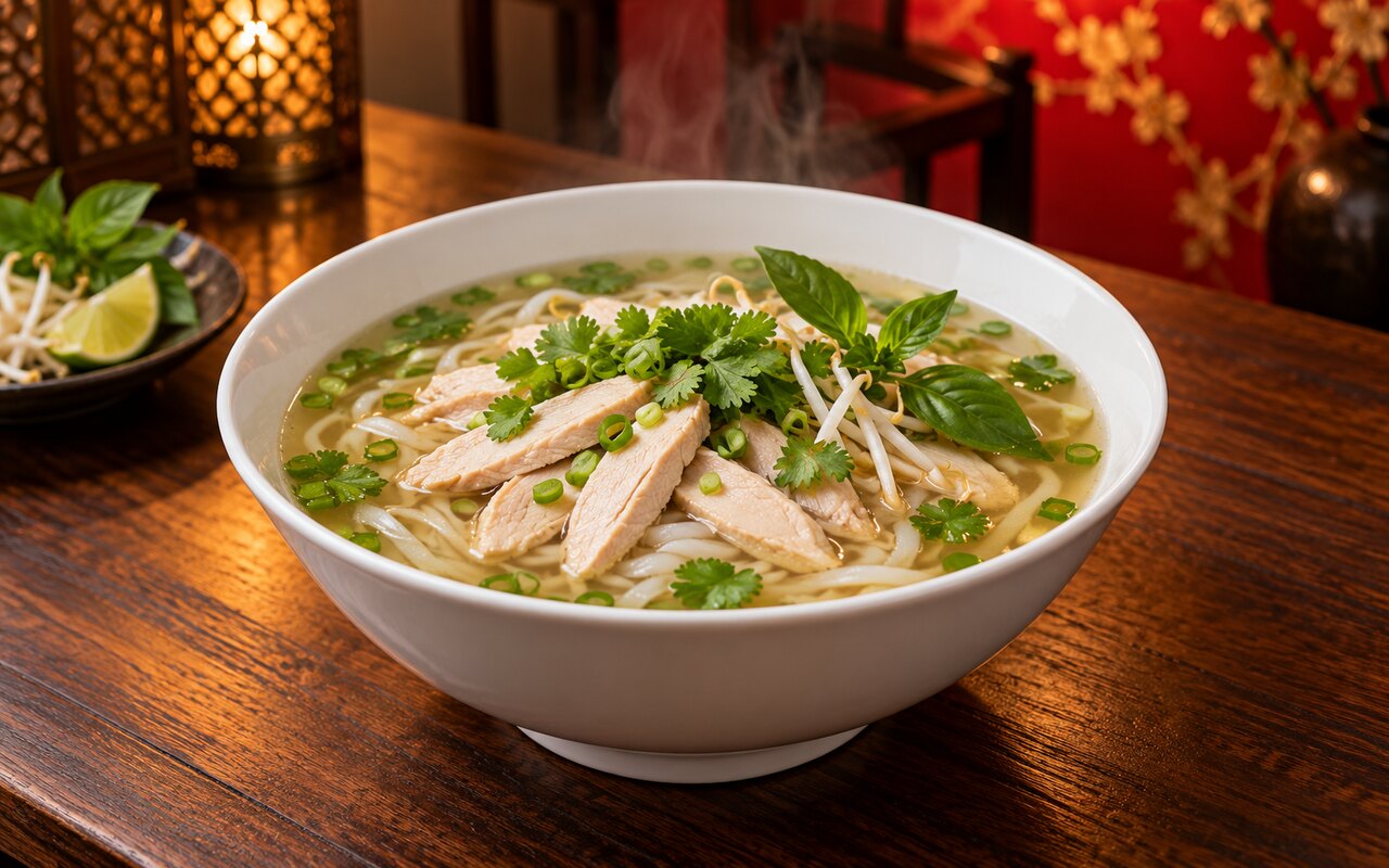 Phở mit Hühnerfleisch